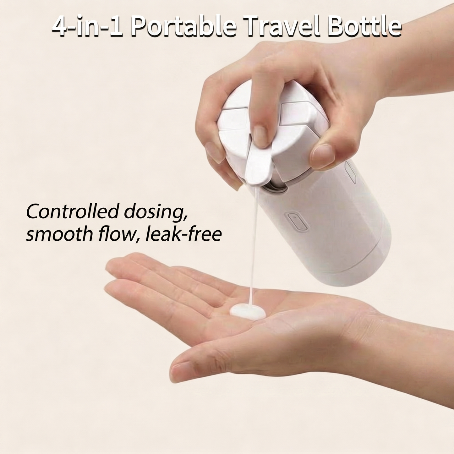 Kitto · 4-in-1 Travel Dispenser